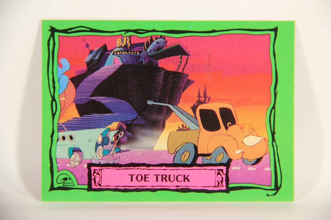 Beetlejuice 1990 Trading Card #67 Toe Truck ENG L012174