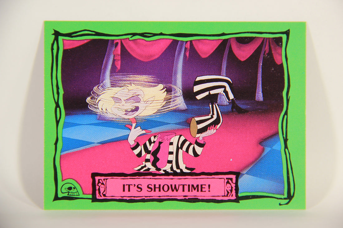 Beetlejuice 1990 Trading Card #70 It's Showtime ENG L012177