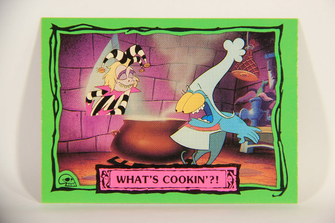 Beetlejuice 1990 Trading Card #73 What's Cookin' ENG L012180