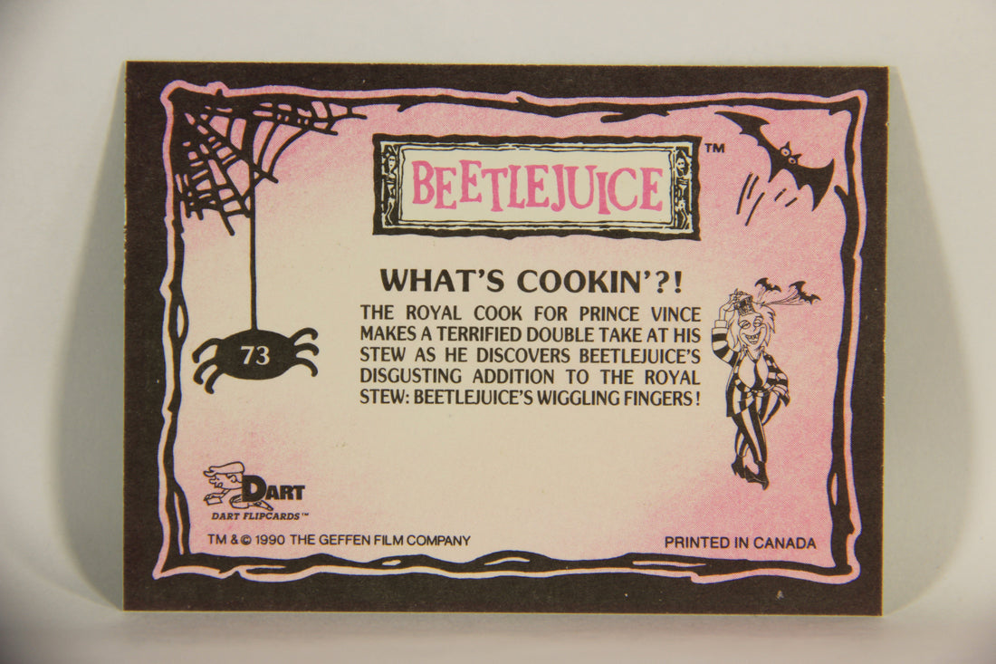 Beetlejuice 1990 Trading Card #73 What's Cookin' ENG L012180