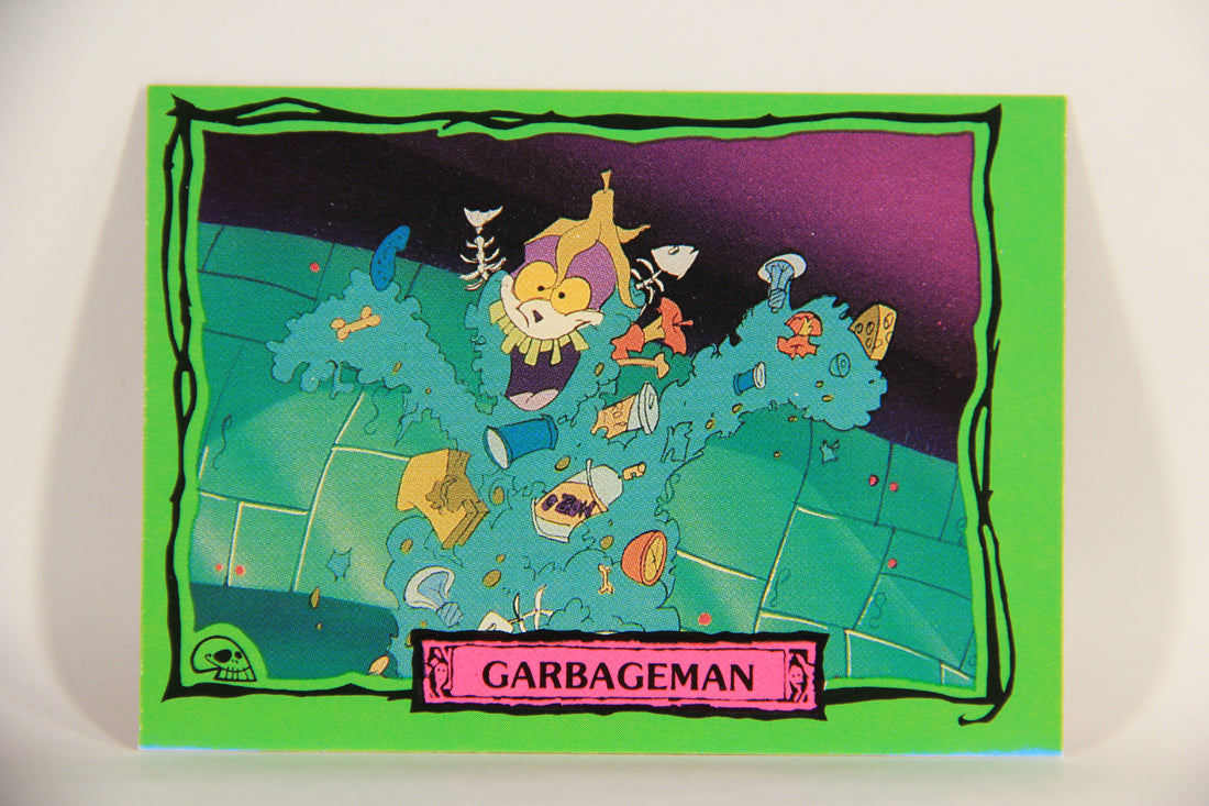 Beetlejuice 1990 Trading Card #98 Garbageman ENG L012205