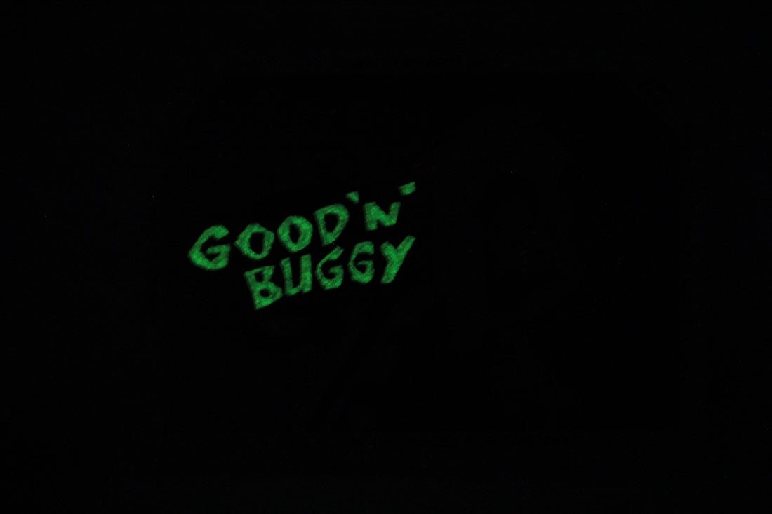 Beetlejuice 1990 Trading Card Glow In The Dark Sticker #4 Good 'N' Buggy ENG L012209