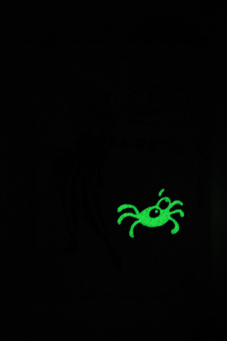 Beetlejuice 1990 Trading Card Glow In The Dark Sticker #20 It's Showtime ENG L012216
