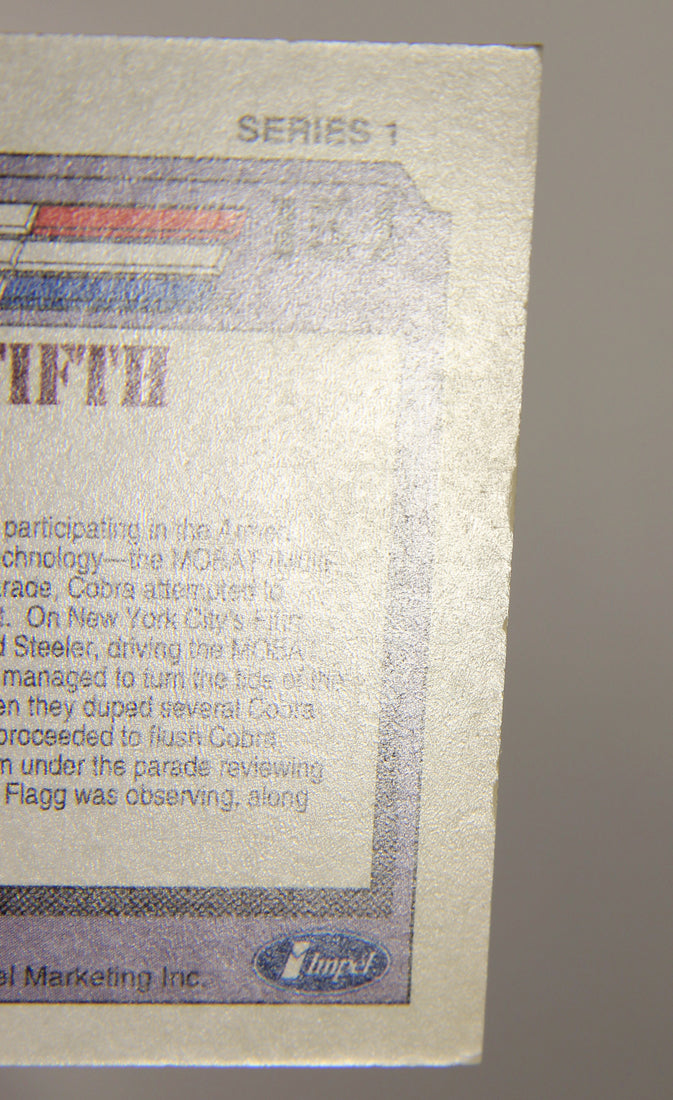 GI Joe 1991 Impel Trading Card #154 Battle On Fifth Avenue ENG L012375