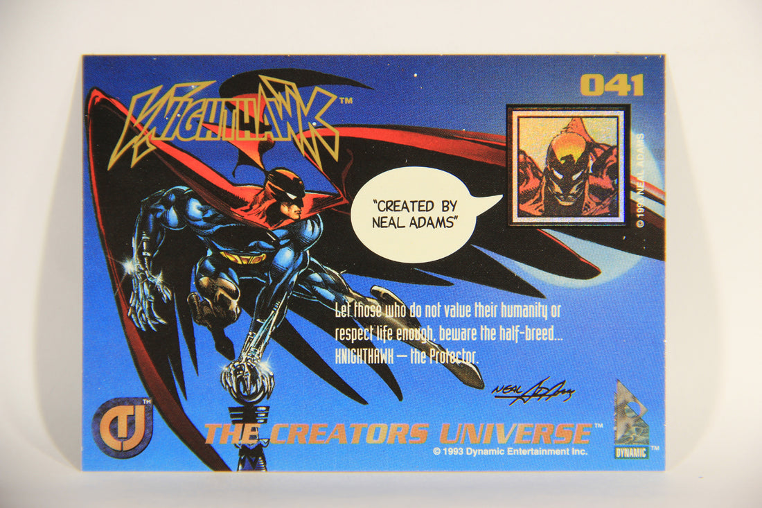 The Creators Universe 1993 Trading Card #41 Knighthawk ENG L012438