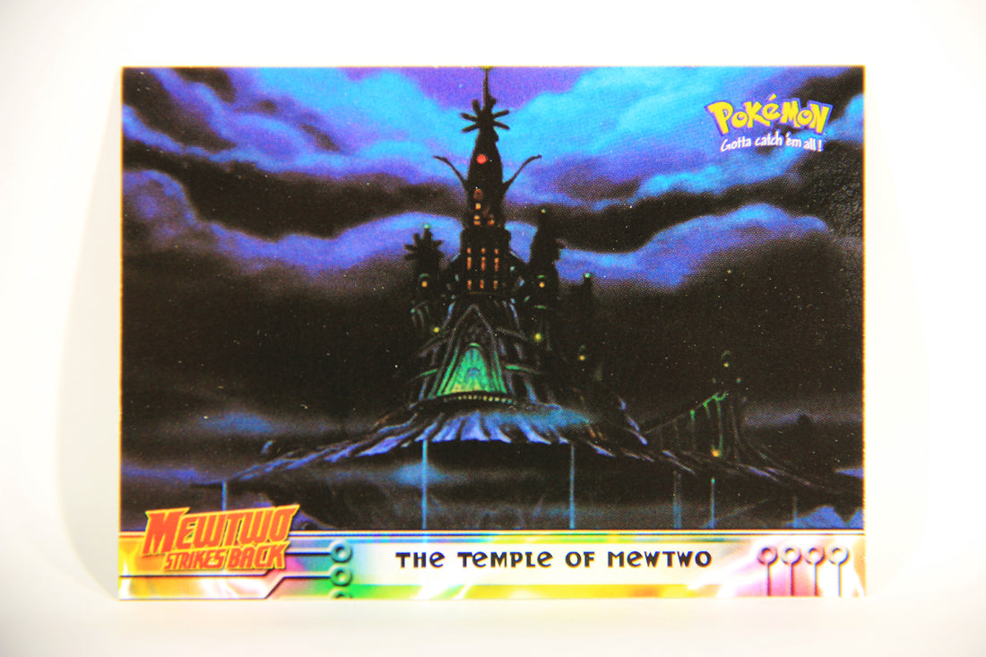 Pokmon Card First Movie #18 The Temple Of Mewtwo Blue Logo 1st Print AGS Collectibles Pokmon Card First Movie #18 The Temple Of Mewtwo Blue Logo 1st Print AGS Collectibles