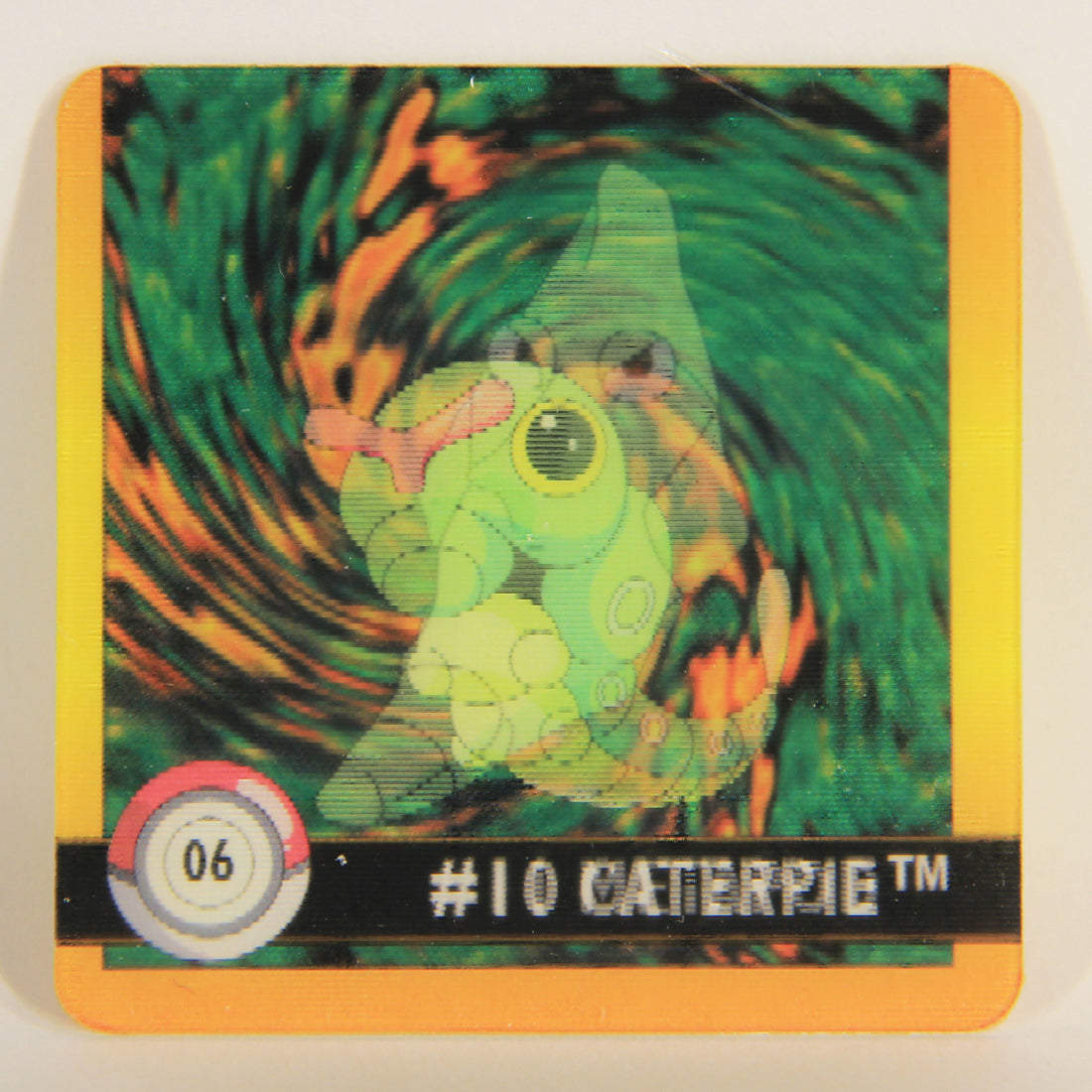 Pokmon Card Action Flipz 3D Premier Edition #6 Caterpie - Metapod ENG AGS Collectibles Pokmon Card Action Flipz 3D Premier Edition #6 Caterpie - Metapod ENG AGS Collectibles
