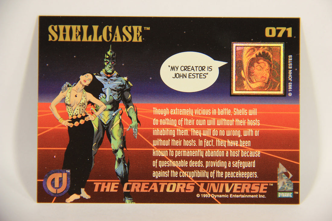 The Creators Universe 1993 Trading Card #71 Shellcase ENG L012632