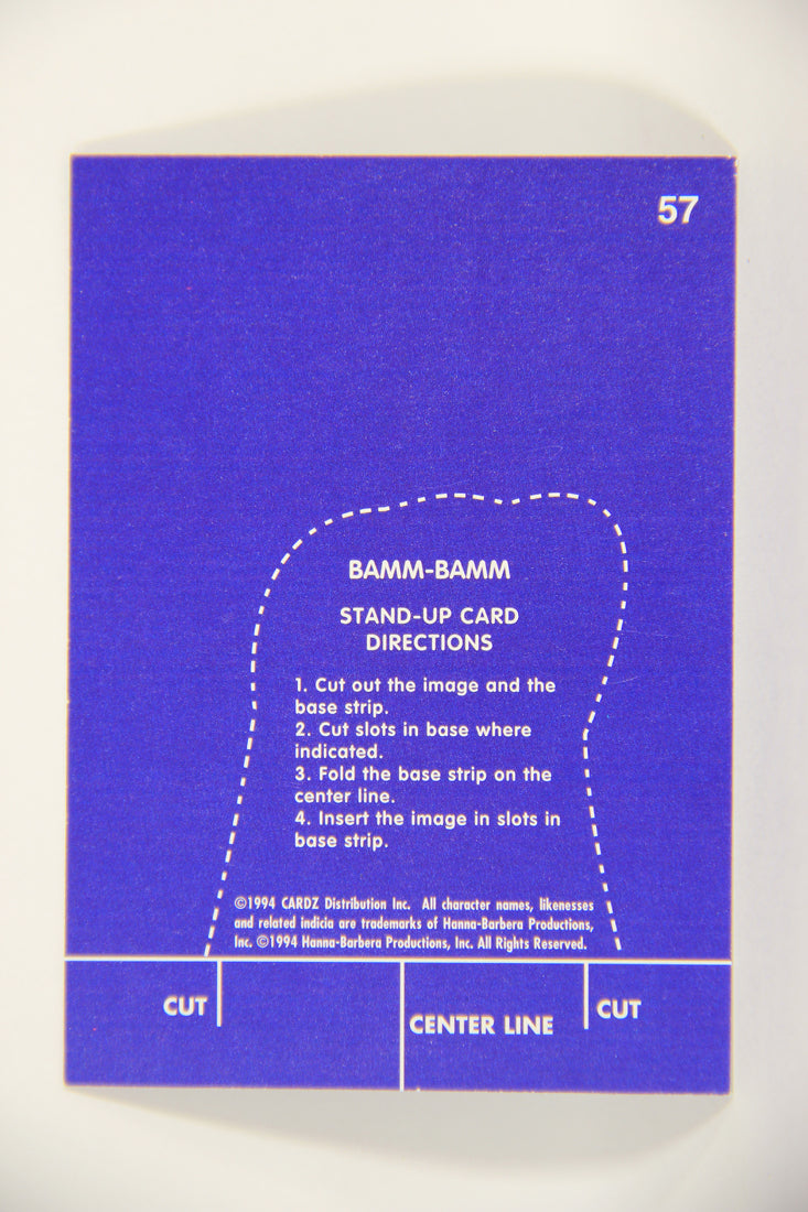 Return Of The Flintstones 1994 Stand-Up Card #57 Bamm-Bamm ENG L012647