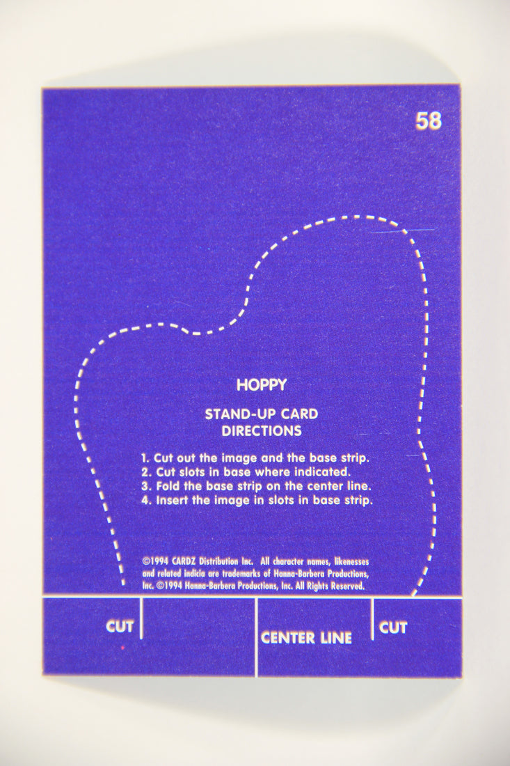Return Of The Flintstones 1994 Stand-Up Card #58 Hoppy ENG L012648