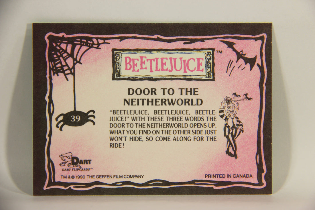 Beetlejuice 1990 Trading Card #39 Door To The Neitherworld ENG L012700