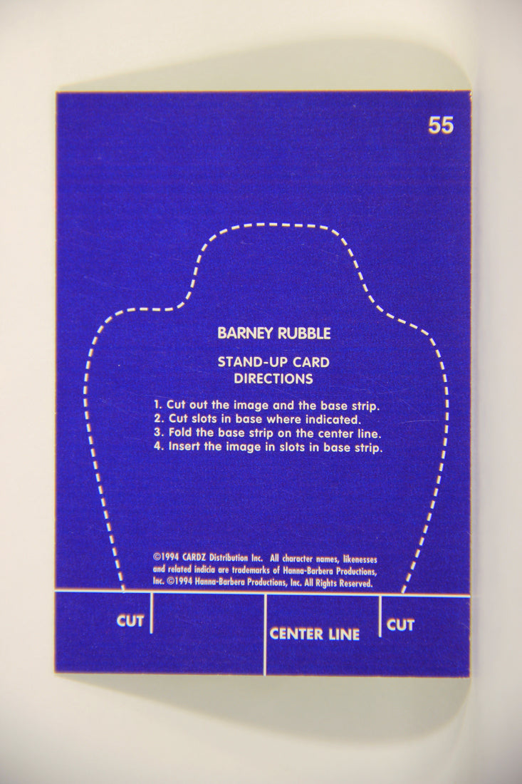 Return Of The Flintstones 1994 Stand-Up Card #55 Barney Rubble ENG L012717