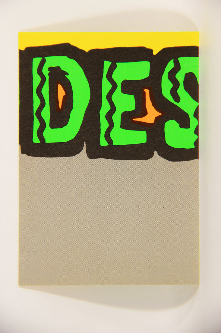 Rad-Dudes 1990 Puzzle Trading Card # ( 59 ) Nerdy Nathan L012813