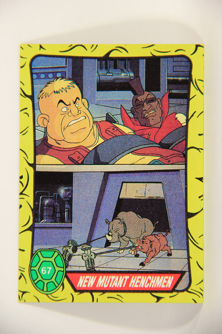 Teenage Mutant Ninja Turtles 1989 Trading Card #67 New Mutant Henchmen ENG L012908