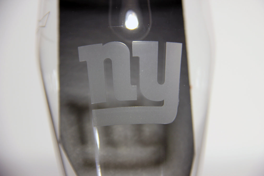 Budweiser Beer Weizen Glass NFL New York Giants USA Special Edition L012991