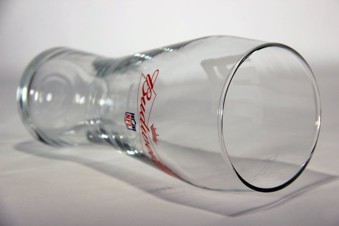 Budweiser Beer Weizen Glass NFL New York Giants USA Special Edition L012991