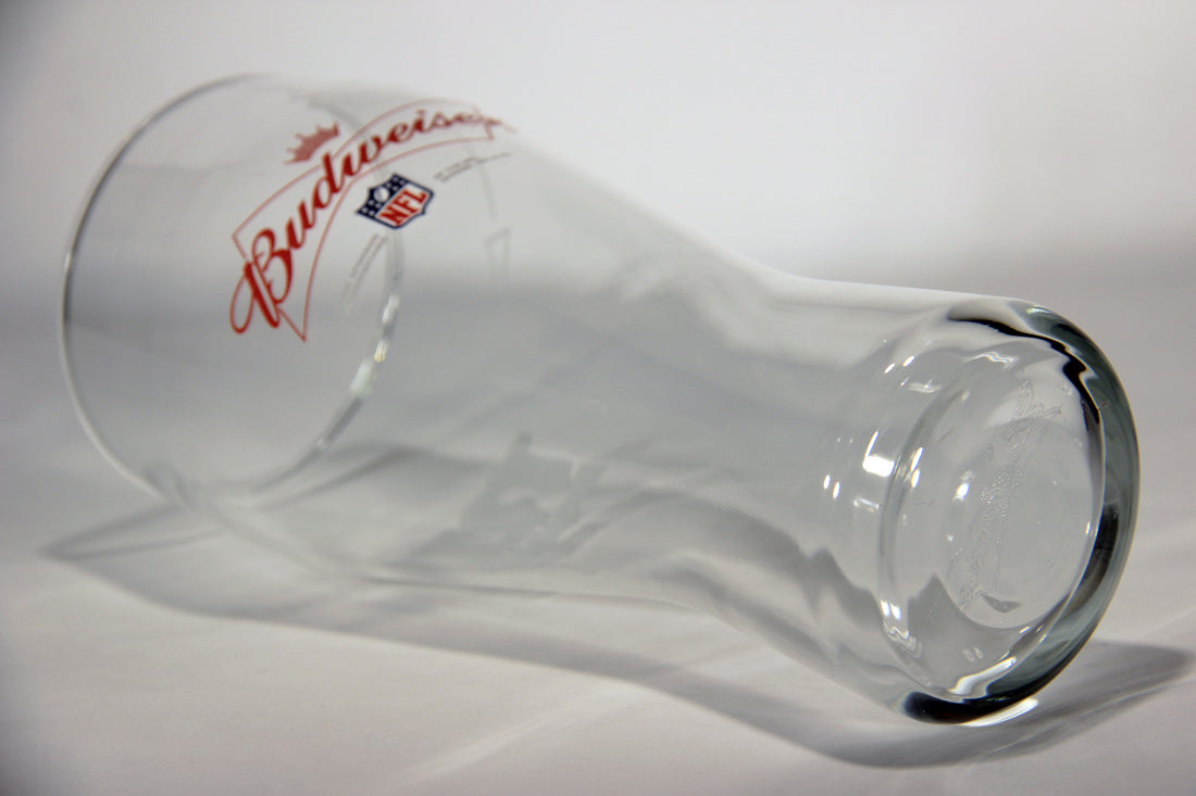 Budweiser Beer Weizen Glass NFL New York Giants USA Special Edition L012991