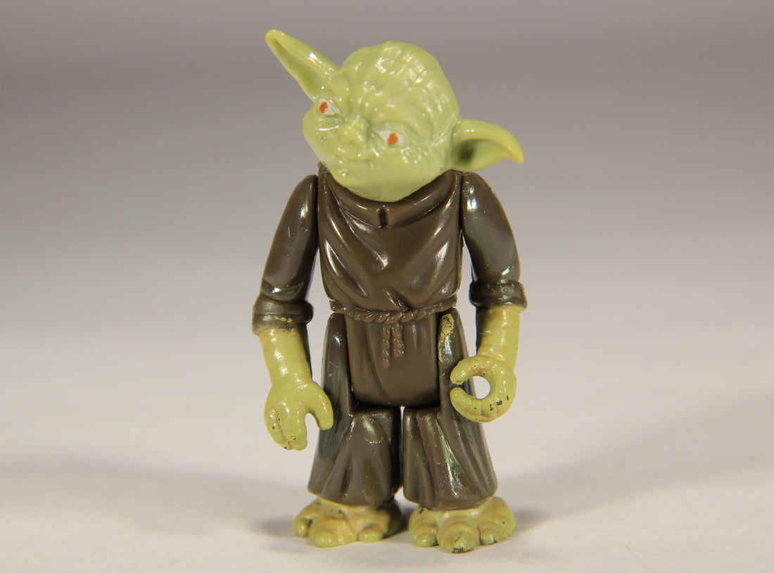 Star Wars Yoda 1980 ESB Vintage Action Figure Hong Kong COO II-1b Unitoy L013336