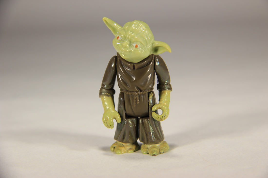Star Wars Yoda 1980 ESB Vintage Action Figure Hong Kong COO II-1b Unitoy L013336