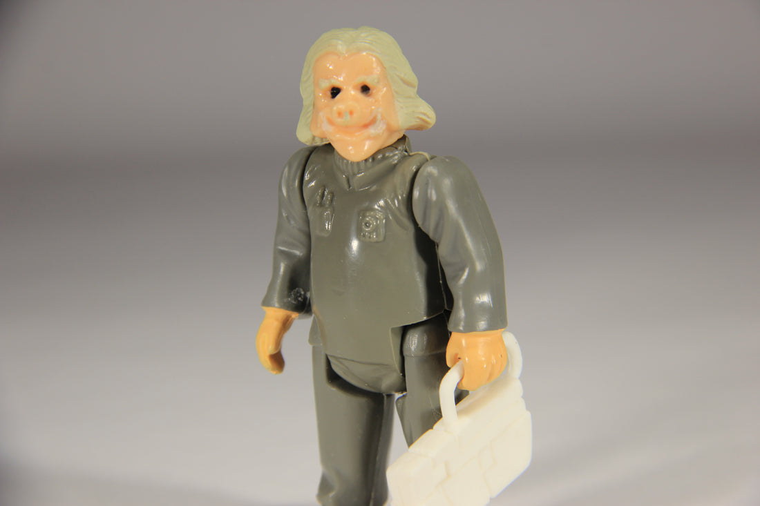Star Wars Ugnaught 1980 ESB Action Figure Hong Kong COO III Smile L013369
