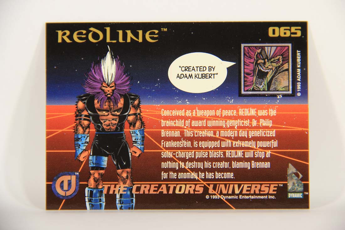 The Creators Universe 1993 Trading Card #65 RedLine ENG L013407