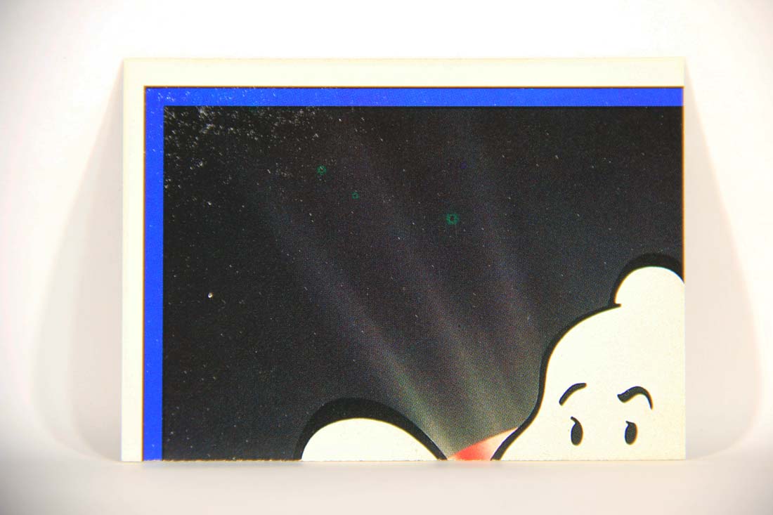 Ghostbusters II 1989 Trading Card Sticker #4 Slimer Happy L013436