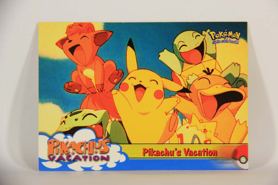 Pokmon Card First Movie #42 Pikachu's Vacation Blue Logo 1st Print EN AGS Collectibles Pokmon Card First Movie #42 Pikachu's Vacation Blue Logo 1st Print EN AGS Collectibles