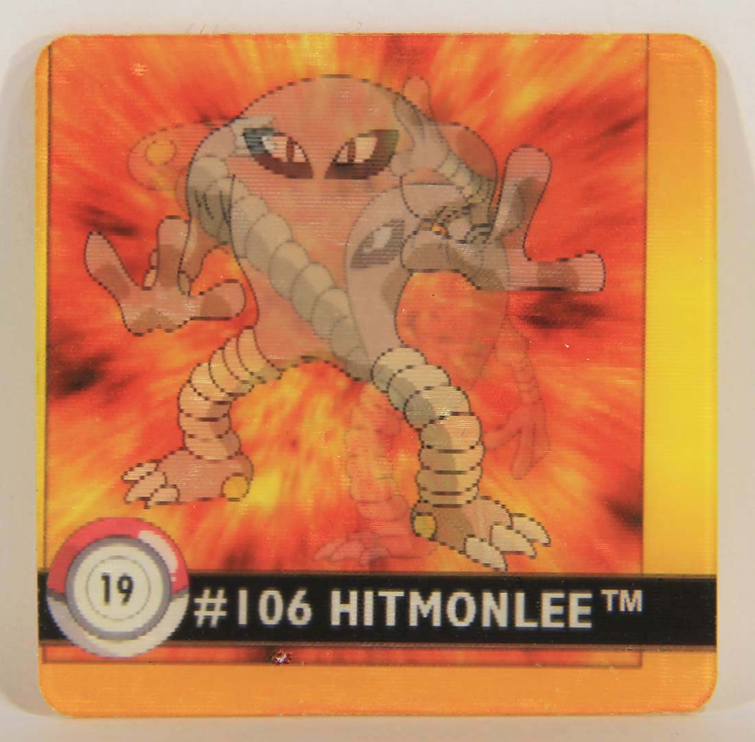 Pokmon Card Action Flipz 3D Premier Edition #19 Hitmonlee ENG L013481 AGS Collectibles Pokmon Card Action Flipz 3D Premier Edition #19 Hitmonlee ENG L013481 AGS Collectibles