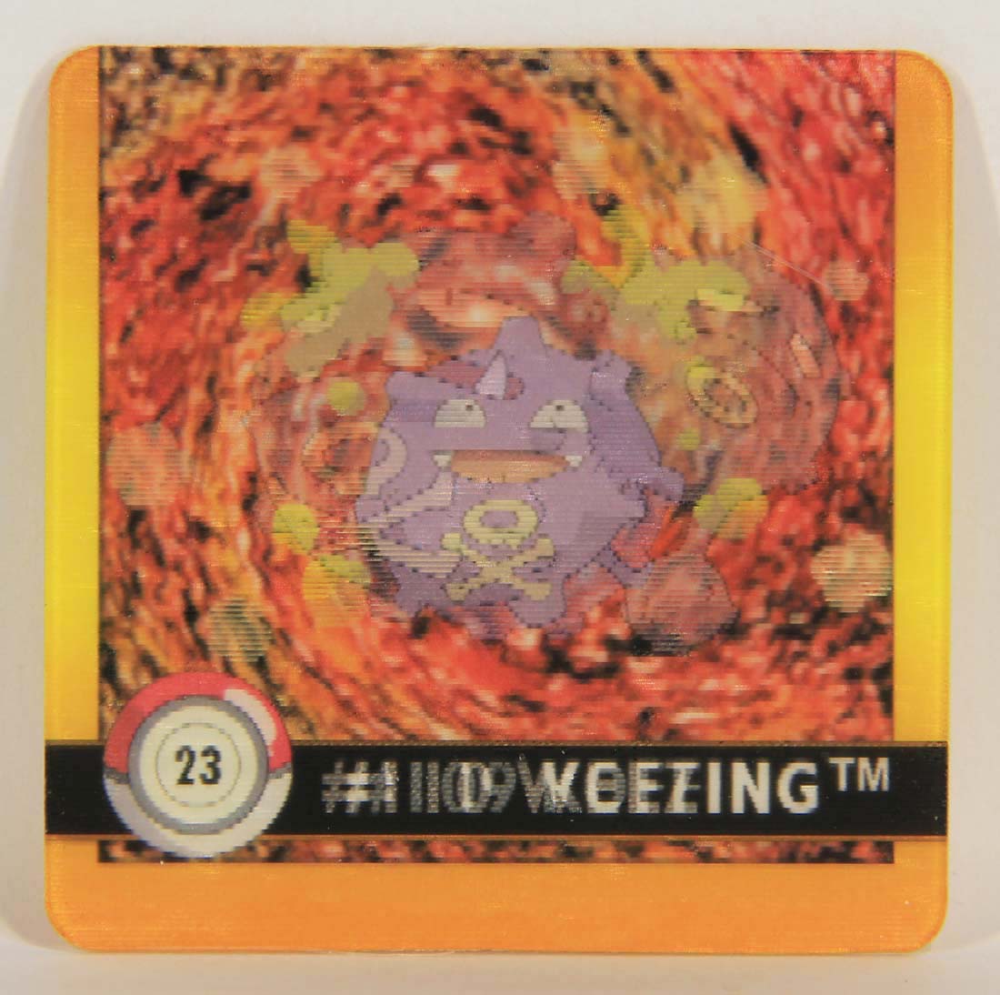 Pokmon Card Action Flipz 3D Premier Edition #23 Koffing - Weezing ENG AGS Collectibles Pokmon Card Action Flipz 3D Premier Edition #23 Koffing - Weezing ENG AGS Collectibles
