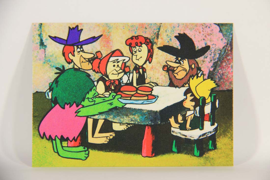 Return Of The Flintstones 1994 Trading Card #34 The Hatrocks Family ENG L013490