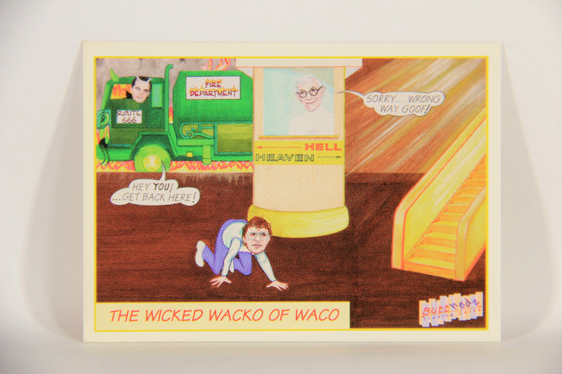 Spoofy Tunes 1993 Trading Card #52 The Wicked Wacko Of Waco L013494