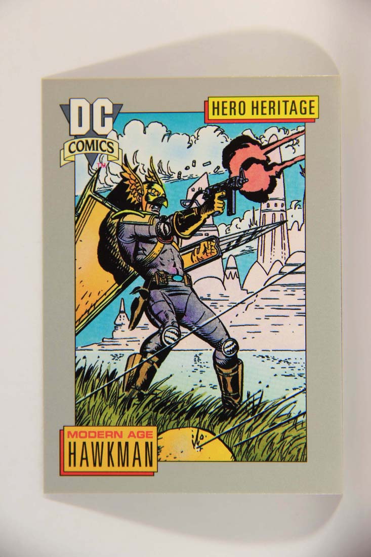 DC Cosmic 1991 Trading Card #12 Hawkman's Blaster L013571