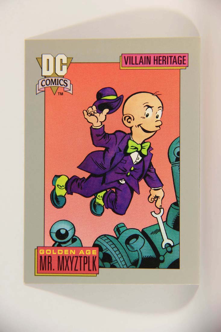 DC Cosmic 1991 Trading Card #28 Mr. Mxyztplk's Derby L013587