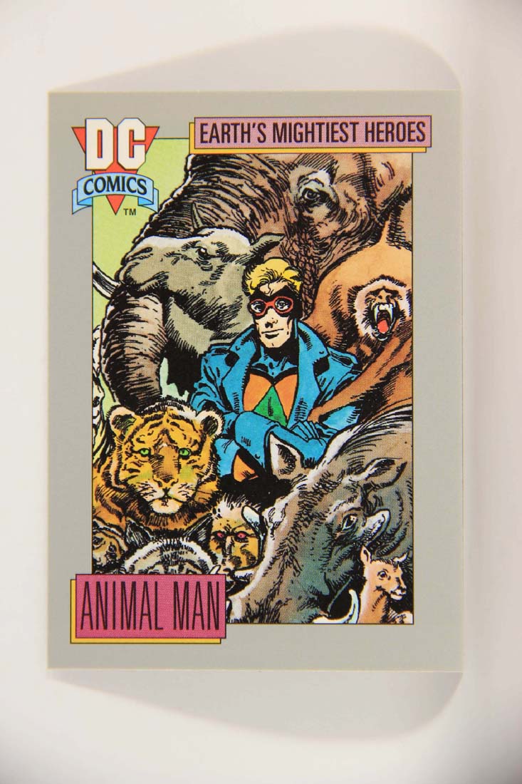 DC Cosmic 1991 Trading Card #31 Animal Man's Alien Benefactors L013590