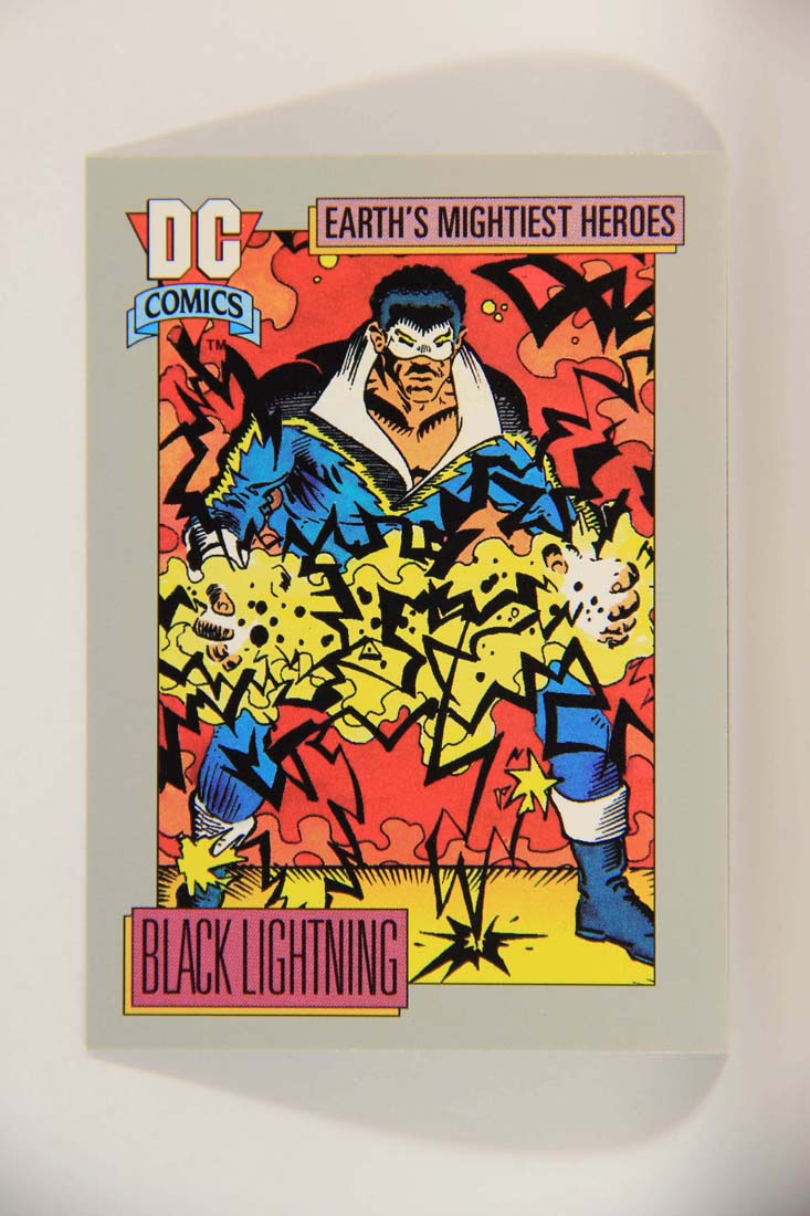 DC Cosmic 1991 Trading Card #35 Black Lightning's Power Belt L013594