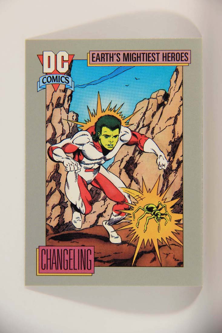 DC Cosmic 1991 Trading Card #40 The Logans' Experimental Ray L013599