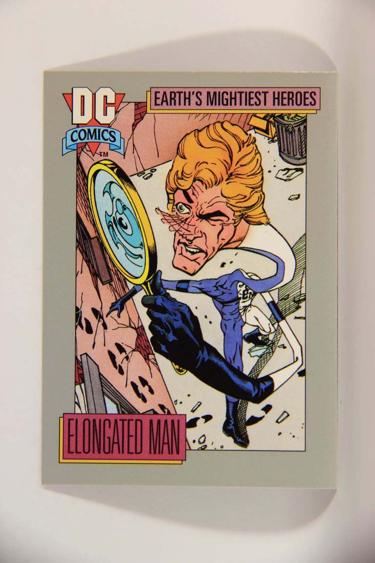 DC Cosmic 1991 Trading Card #47 Gingold Elongated Man's Secret Stretching Elixir L013606