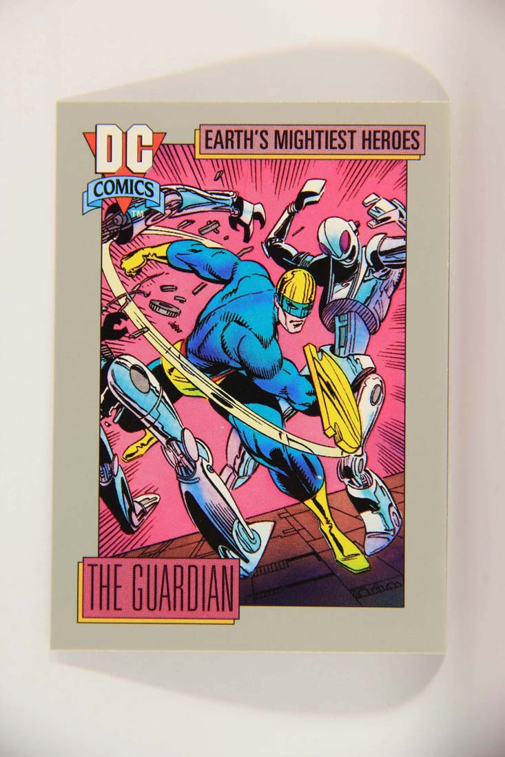DC Cosmic 1991 Trading Card #53 The Guardian's Shield L013612