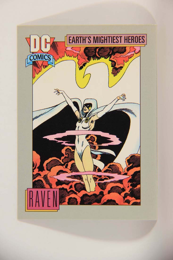 DC Cosmic 1991 Trading Card #73 Raven's Soul-Self L013632