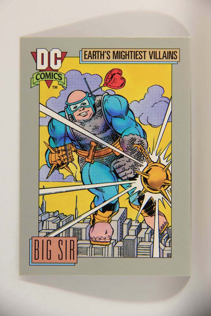 DC Cosmic 1991 Trading Card #80 Big Sir's Energy Mace L013639
