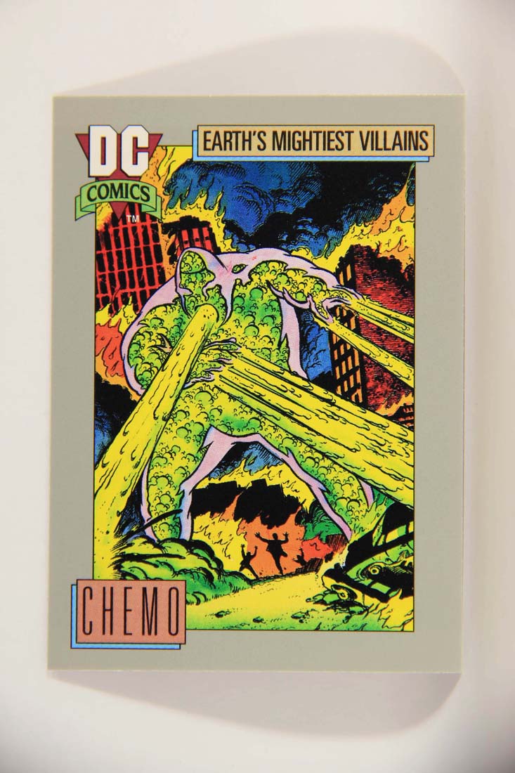 DC Cosmic 1991 Trading Card #86 Professor Norton Chemo's Creator L013645