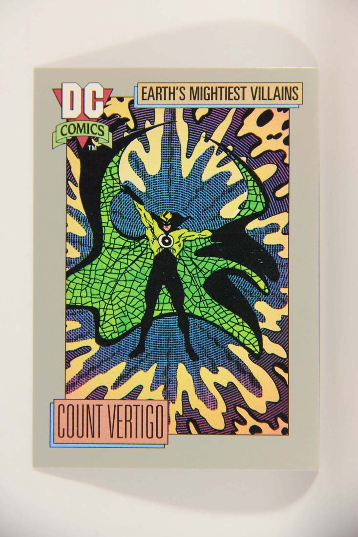 DC Cosmic 1991 Trading Card #89 Vertigo's Inner-Ear Implant L013648