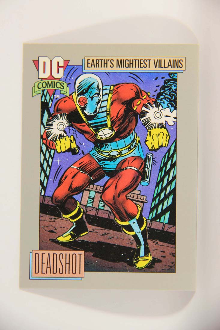 DC Cosmic 1991 Trading Card #91 Deadshot's Wrist Magnum L013650
