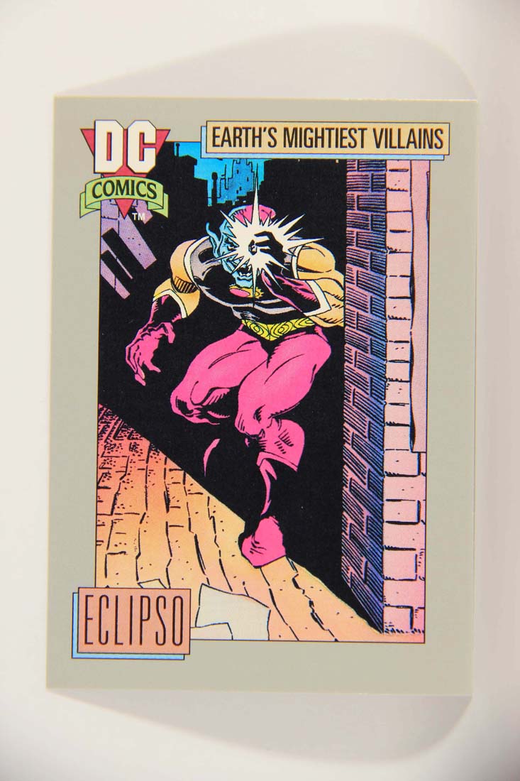 DC Cosmic 1991 Trading Card #94 Eclipso's Black Diamond L013653