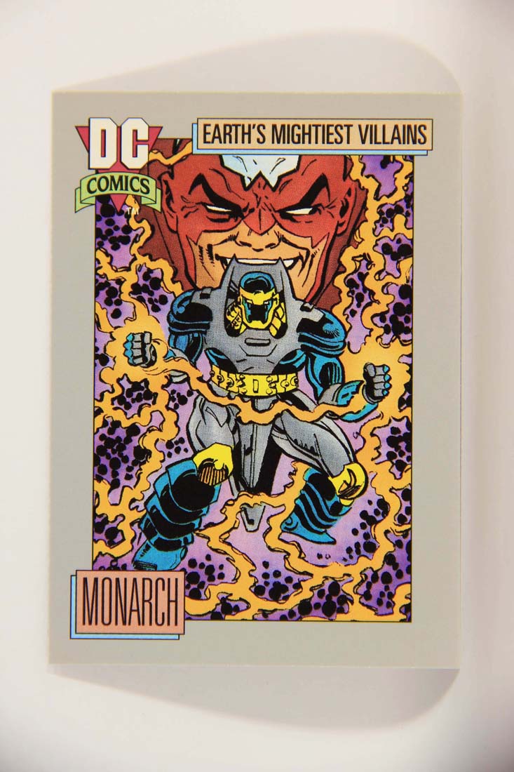 DC Cosmic 1991 Trading Card #100 Monarch's Space Station L013659