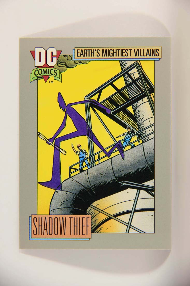 DC Cosmic 1991 Trading Card #106 The Shadow Field Generator L013665