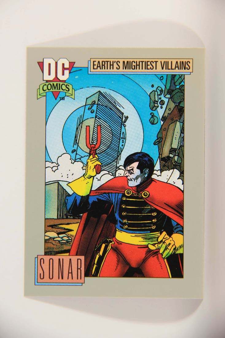 DC Cosmic 1991 Trading Card #108 Sonar's Sonic Pistol L013667