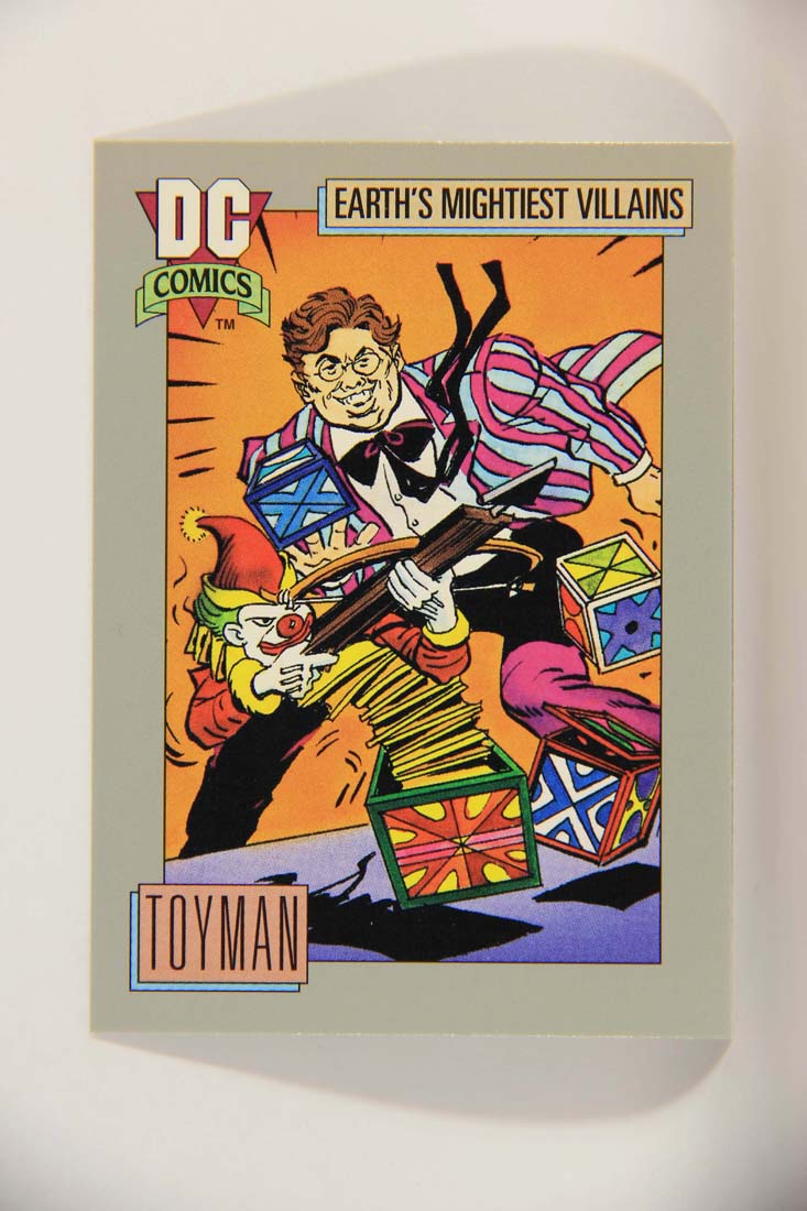 DC Cosmic 1991 Trading Card #109 Toyman's Deadly Arsenal L013668