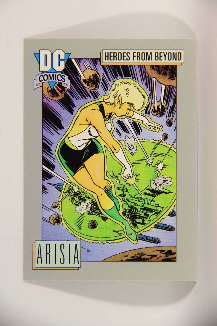 DC Cosmic 1991 Trading Card #113 The Green Lantern Corps' Earth Headquarters L013672