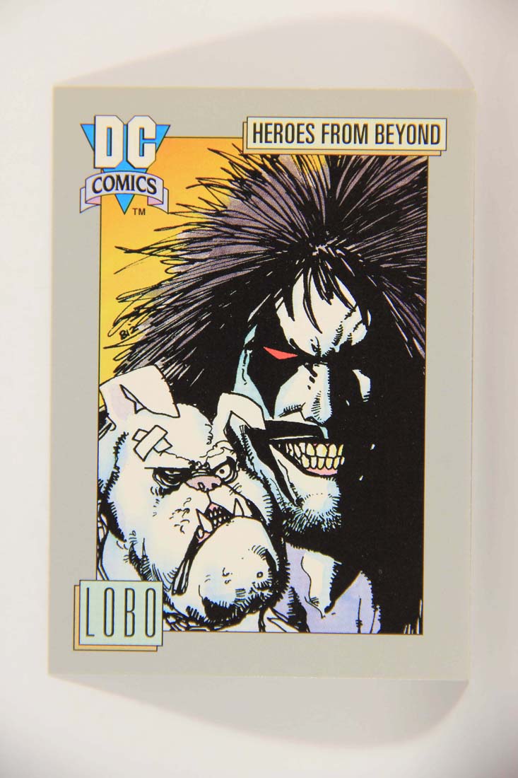 DC Cosmic 1991 Trading Card #120 Lobo's Intergalacticycle L013679